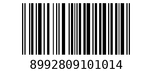 Contoh barcode EAN-13 dengan prefix 899 Indonesia